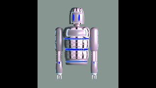 First 3ds Max Project: ROBOT ANIMATION