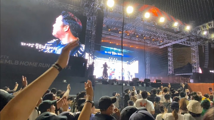 MLB 홈런더비X 뮤직페스티벌 흠뻑쇼 그 이후 싸이 공연