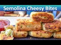 Nutrituous &amp; Tasty Semolina (Suji) Cheesy Bites| Semolina Breakfast Recipe| Su&#39;s Food Corner English