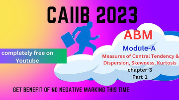 CAIIB June 2023 | ABM Chapter 3 | Part 1 | Measures of Central Tendency | MCQ|