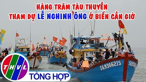 Hàng trăm tàu thuyền tham dự lễ Nghinh Ông ở biển Cần Giờ