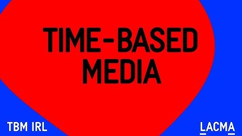 TBM IRL: Examining Lifecycles of Time-Based Media Art