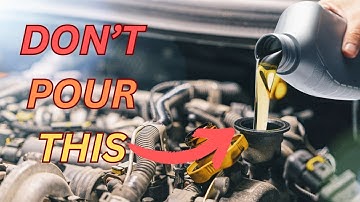 Never Use This Type of Engine Oil Additive in Your Car