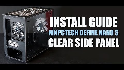 Fractal Design Define Nano S Clear Panel Kit by Mnpctech.com
