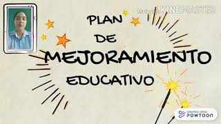 Plan de mejoramiento educativo