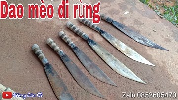 Dao mèo đi rừng | Dao mèo bé | Giàng Câu Ơi