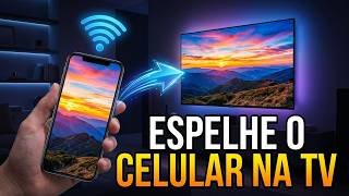 COMO ESPELHAR O CELULAR NA TV! APRENDA EM MENOS DE 2 MINUTOS