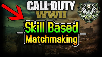 COD WW2 Skill based matchmaking (SBMM)