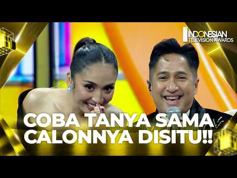 CIIEEE!! Asha Langsung Tunjuk Arya Pas Ditanya Soal Nikah | INDONESIAN TELEVISION AWARD