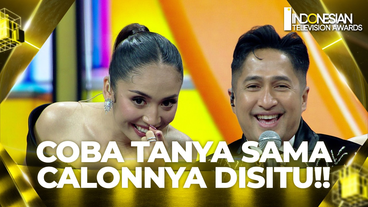 CIIEEE!! Asha Langsung Tunjuk Arya Pas Ditanya Soal Nikah | INDONESIAN TELEVISION AWARD