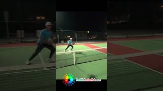 1v1 pickleball on smart glasses | Ray-Ban Meta POV #shorts