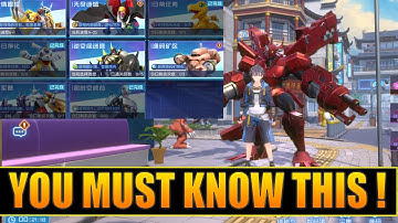 5 THINGS YOU MUST KNOW FOR EASY GAMEPLAY | ANDROID GAME DIGIMON 2025 | DIGIMON SOURCE CODE