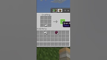 How To Make Crimson Hanging Signs In Minecraft #Shorts