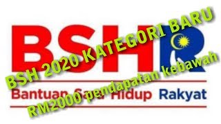 BSH/BR1M 2020 kategori baru