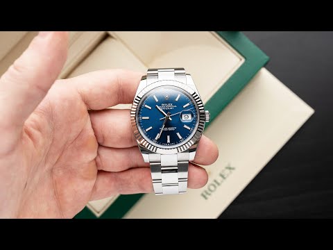 5 Gründe, wieso die ROLEX DATEJUST die PERFEKTE Dresswatch ist! Rolex Datejust 41 Review | WATCHVICE