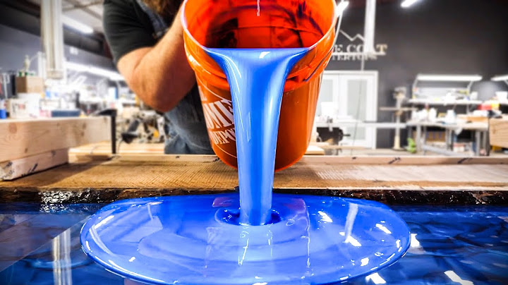 We Made a GIANT Epoxy River Table