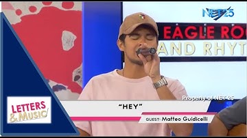 MATTEO GUIDICELLI - HEY (NET25 LETTERS AND MUSIC)