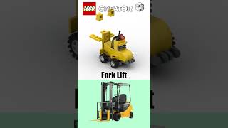 LEGO Mini Fork Lift Speed Build Animation