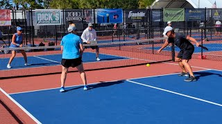 Bronze Medal Match: Mixed 55+ Pickleball at US Open 2024