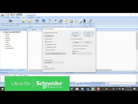 How to Configure the Project Security in EMSE | Schneider Electric Support