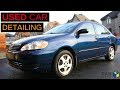 HOW TO DETAIL A USED CAR : An Old Toyota Corolla 2006 !!!