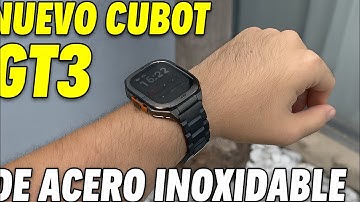 New CUBOT GT3 Stainless Steel 🔥 The best budget smartwatch?