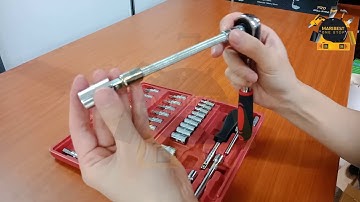 46PCS SOCKET WRENCH SET ➕ DOUBLE RING WRENCH SET