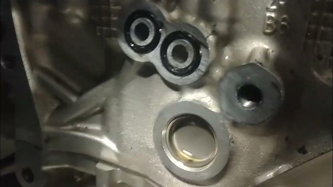 2011 toyota corolla timing cover reseal youtube