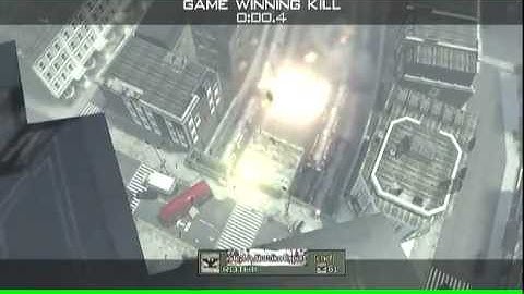 MW3: Stealth Bomber Final Kill Cam