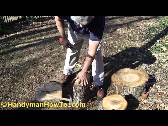 Watch “Bushcraft project, Mallet for splitting logs and some other