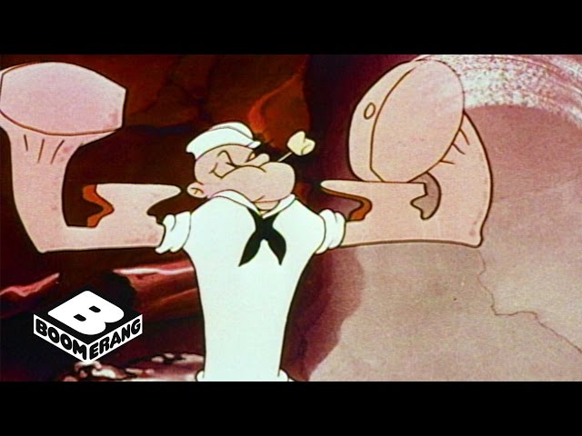 Spinach Lesson | Popeye the Sailor | Boomerang Official class=