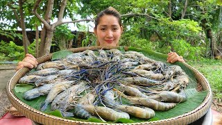 Yummy River Prawn Curry Cooking - River Prawn Cooking - Cooking With Sros