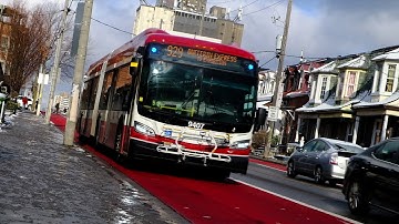 TTC RapidTO Lanes On Dufferin