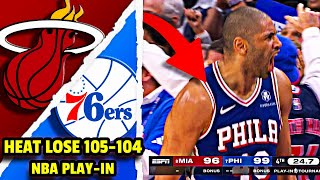 Miami Heat DEVASTATING Loss 76ers in NBA Play-In Game | Jimmy Butler INJURY + Tyler Herro STRUGGLES