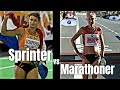Marathoner vs. Sprinter - Two Different Body Types