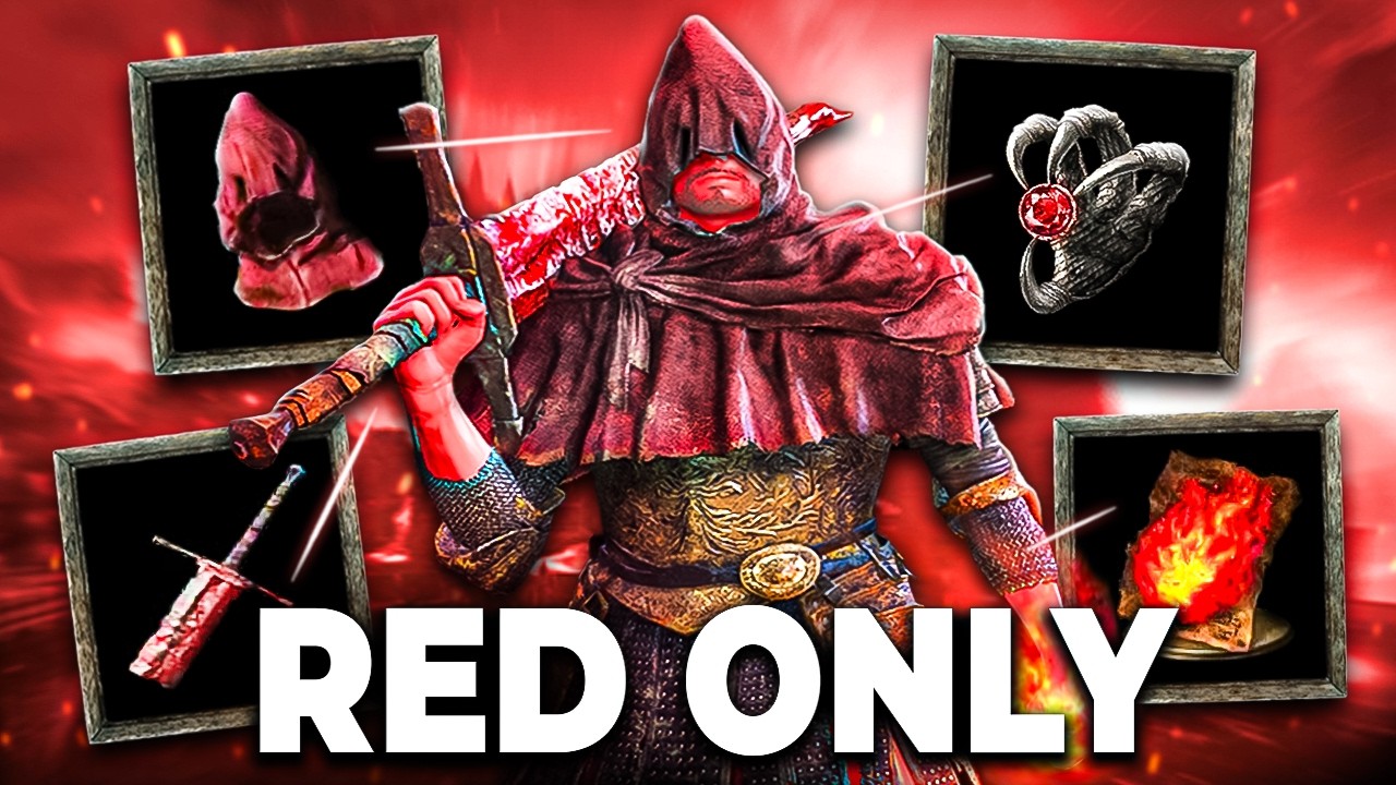 Dark Souls 3, But I Can Only Use Red!