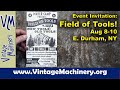 Event Invitation Field Of Tools Aug 8 10 2025 East Durham NY Event Invitation Field Of Tools Aug 8 10 2025 East Durham NY