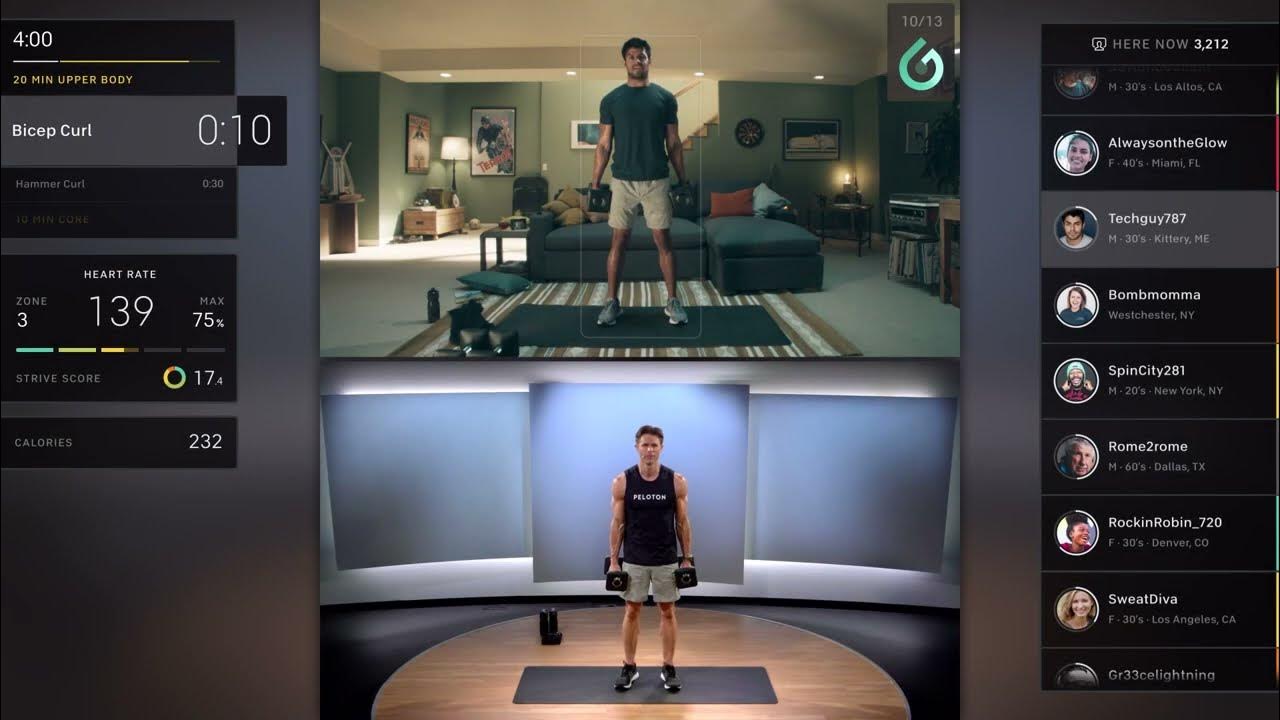 Peloton Guide Movement Tracker YouTube