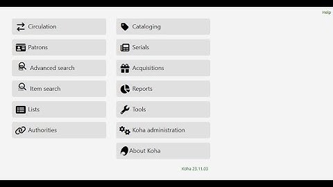 Koha Accession Register (Inventory)