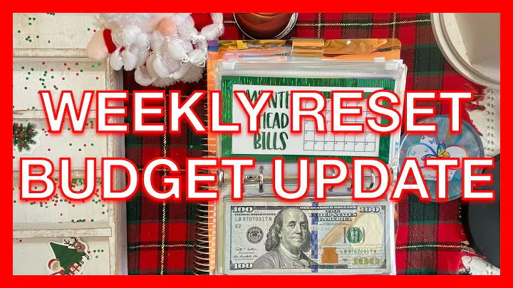 WEEKLY RESET | BUDGET UPDATE | DEBT FREE JOURNEY |...