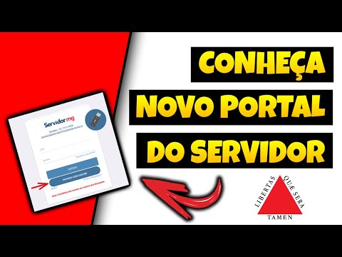 COMO ACESSAR O NOVO PORTAL DO SERVIDOR DE MG?