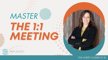 Effective 1-on-1 meetings - The Happy Leader EP18