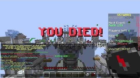 The biggest noob in hypixel skywars