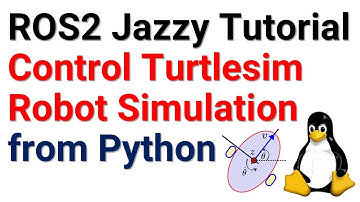 ROS2 Jazzy Tutorial: Control Turtlesim Robot Simulation from Python