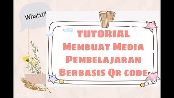 Cara membuat media pembelajaran berbasis Qr  code/ Menggunakan PDF