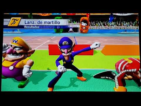 Mario Sonic At The Olympic Games Hammer Throw 16 Wario Vs Waluigi Dr Eggman Fails