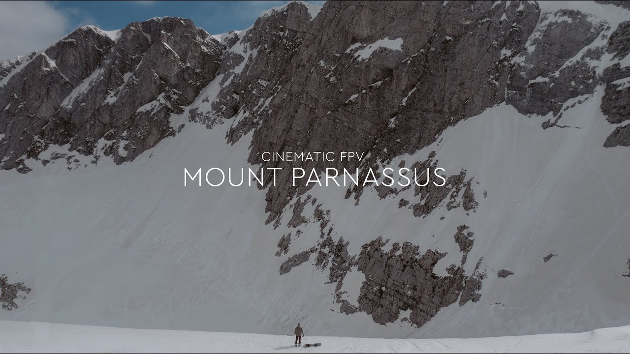 Cinematic FPV on MOUNT PARNASSUS