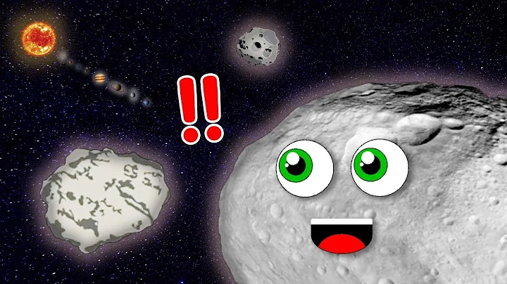 ASTEROID Size Comparison /4 Vesta Asteroid