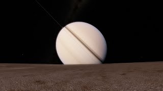 [100 sub special] Earth vs Saturn on the surface realistic simulation using SPH (raw render)