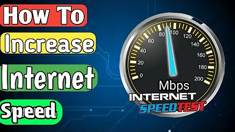 How to get Faster Internet speed when you change a simple setting